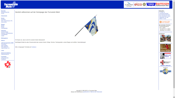 Homepage 2003-2008