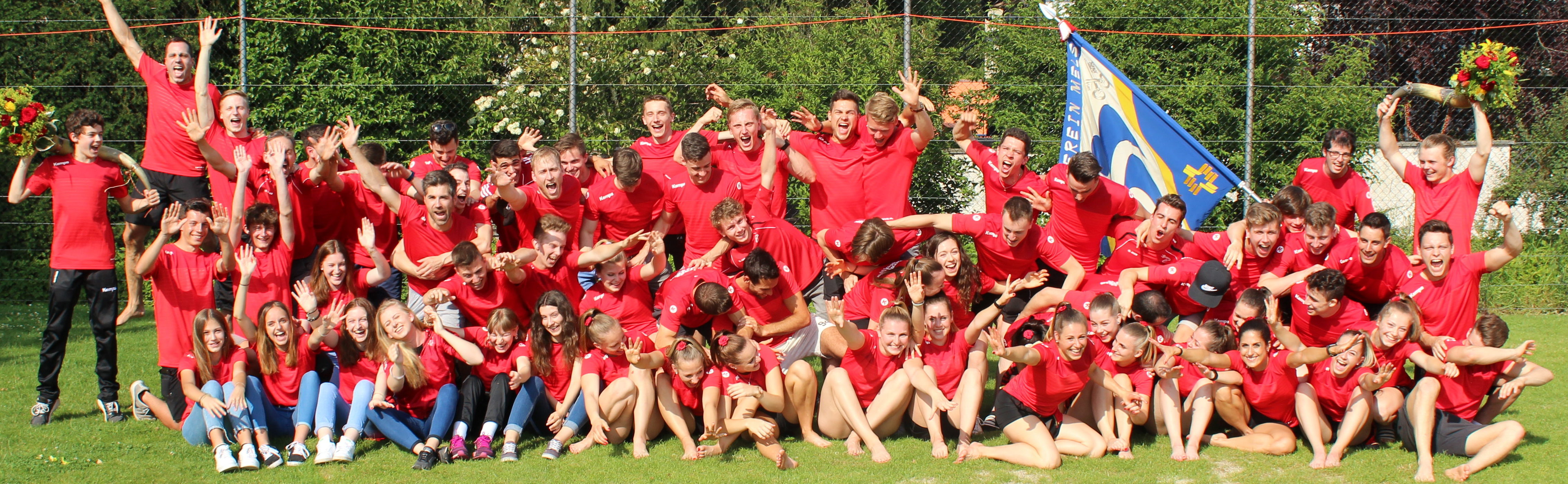 4. Platz in der Königskategorie - die Aktivriegen des TV Mels.