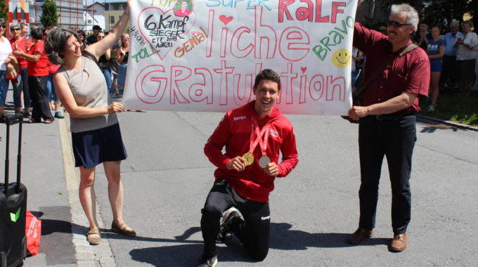 Herausragend: Der Leichtathletik-Riegenleiter Ralf Kurath Gewann Gold Im Sechskampf Und Mit Seinen Kumpels Silber Im LMM.